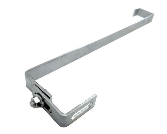 Structures - S-type hook - adjustable - 30x4x520mm - A2