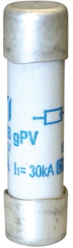 Cartridge fuse - CITEL - JEAN MUELLER - DC 10x38 12A