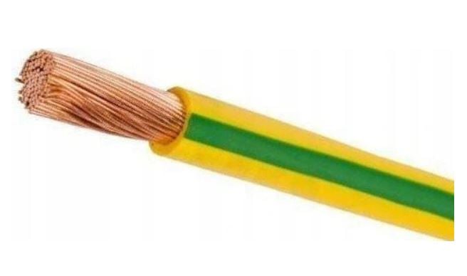 Kabel - LGY - 6mm2 750V Y/G - stranded - yellow-green