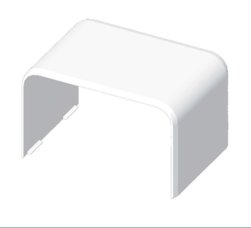 System of plastic kabel ducts - SP - 40×40 - straight connecting cover