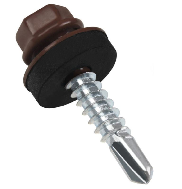 Structures - farmer screws 4.8x35 - brown (250 pcs.)