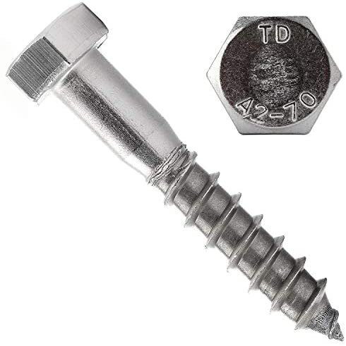 Structures - hexagonal screw - DIN 571 - M8x70mm - A2