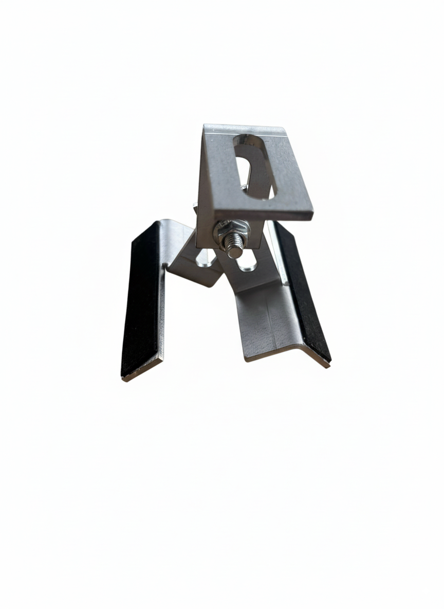Structures - bracket - trapezoidal sheet - adjustable - 100mm