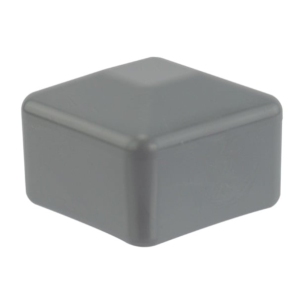Structures - end cap for mounting rail - grey