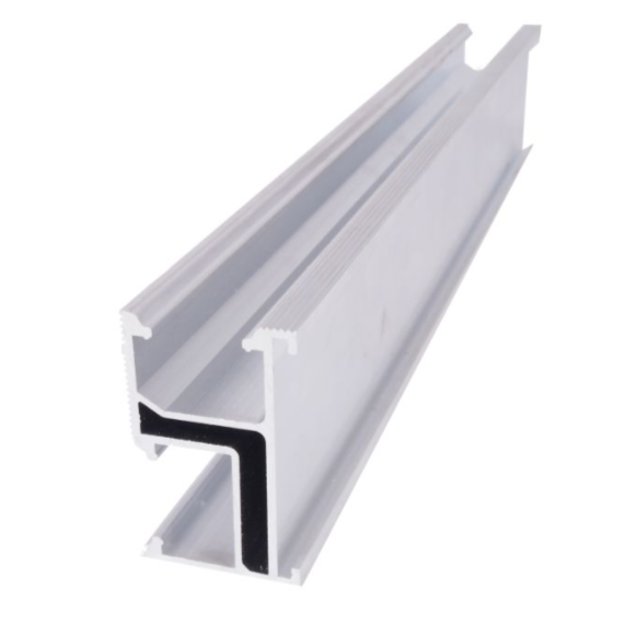 Structures - mounting rail - 31x50 - 2400mm - grooved