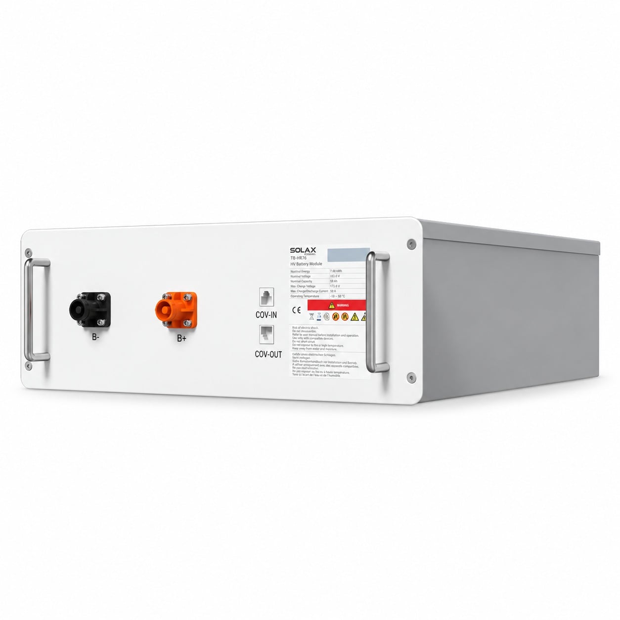 Baterie module - SOLAX - TB-HR76 - 7,68 kWh - HV