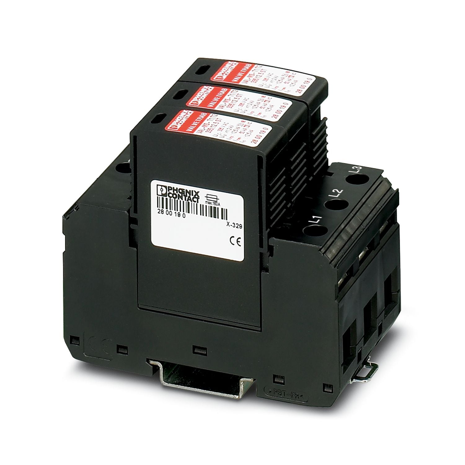 Surge protector - PHOENIX - AC 3-phase T1+T2 - 355