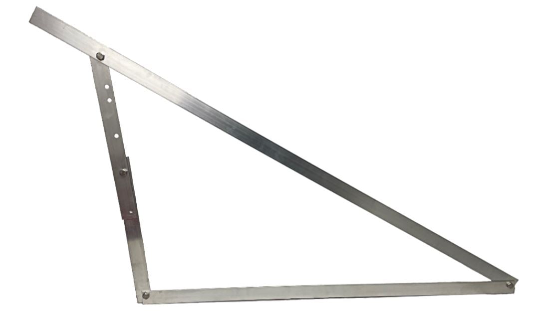 Structures - adjustable Montáž triangle - angle 15-35 degrees