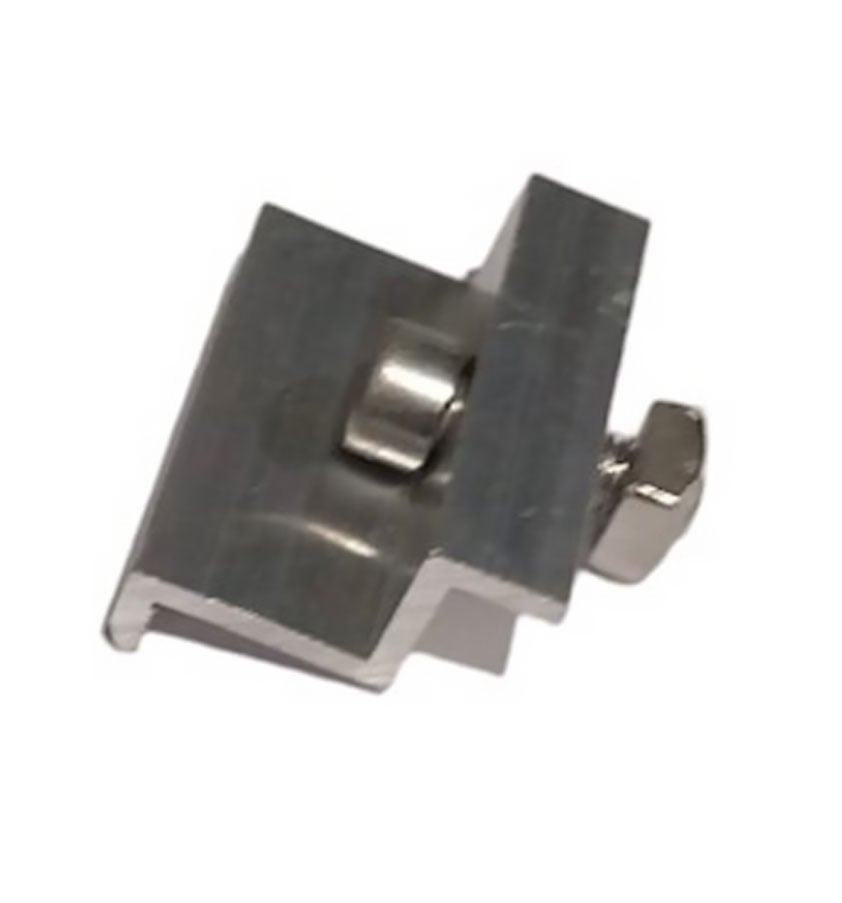Structures - end clamp - 32mm - silver