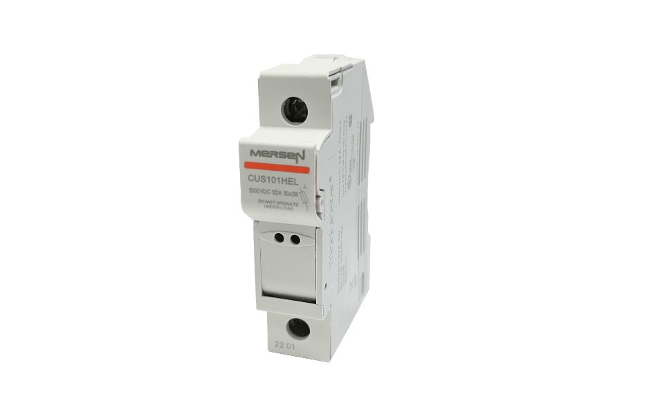 Fuse holder - MERSEN DC 10x38 1000V CUS101 HEL - FK1062724