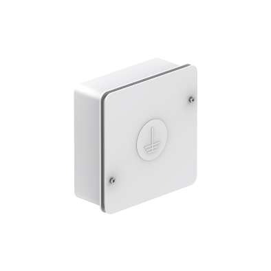 Grounding - outdoor enclosure for lightning protection ANKOM 15x15 - white