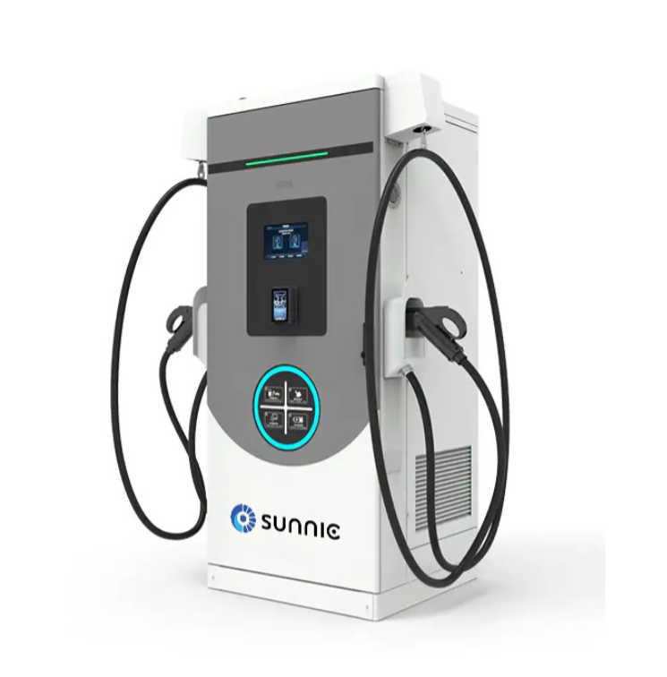 Charging station - SUNNIC - integrated DC fast nabíječka dual charging ports 120 kW