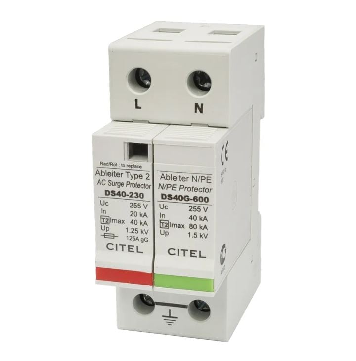 Surge arrester - CITEL - AC 1 phase T2 - C46151120 DS42-230-G