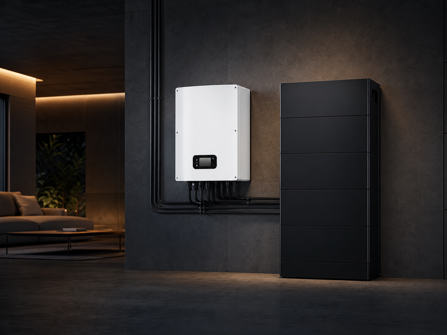 Bluesun Off-Grid fotovoltická sada 5 kW s lítiovou batériou