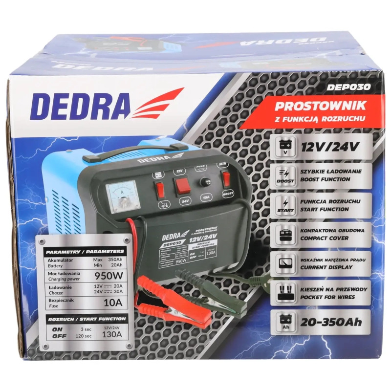 Usmerňovač s rozbehom 12/24V 20-350Ah 8