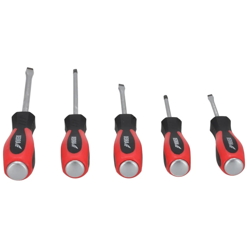 Súprava úderových skrutkovačov 5 ks, oceľ CrV 1