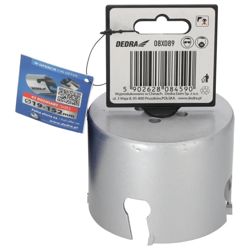 Univerzálny korunkový vrták TCT 89 mm 5/8'' 3