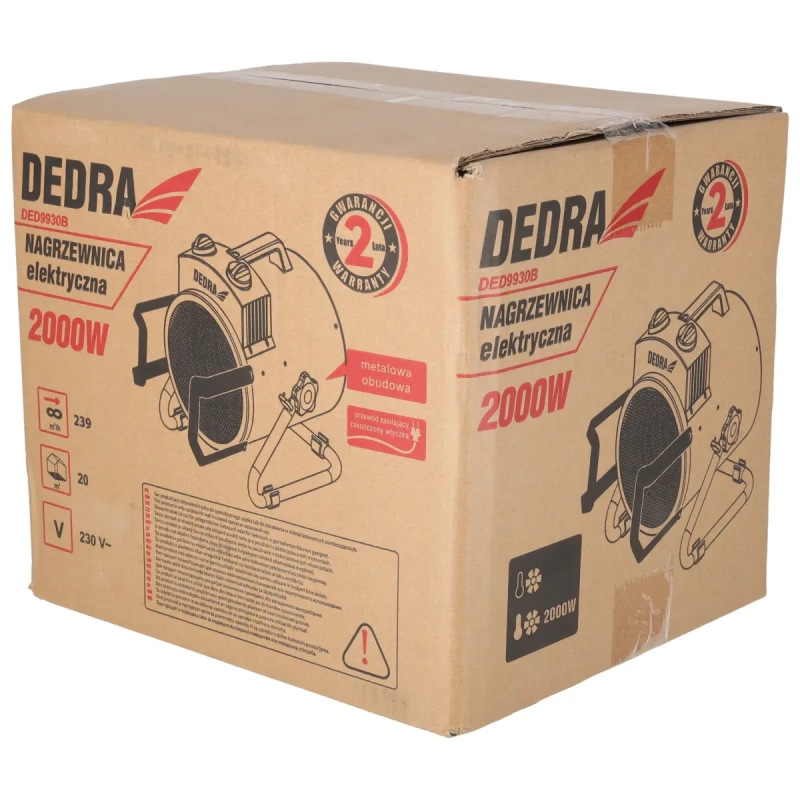 Elektrický ohrievač 2,0kW 3