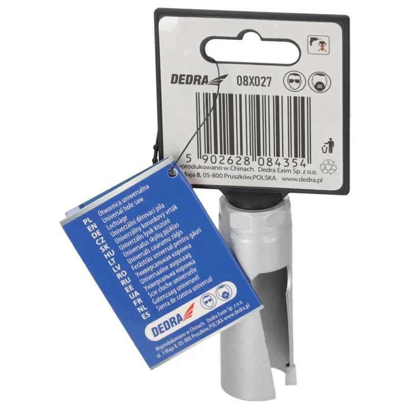 Univerzálny korunkový vrták TCT 27 mm 1/2'' 3