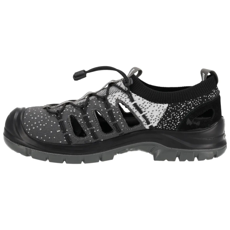 Bezpečné sandále D3V,textil, veľkosť 45, kat.S1 SRC,kompozit 4