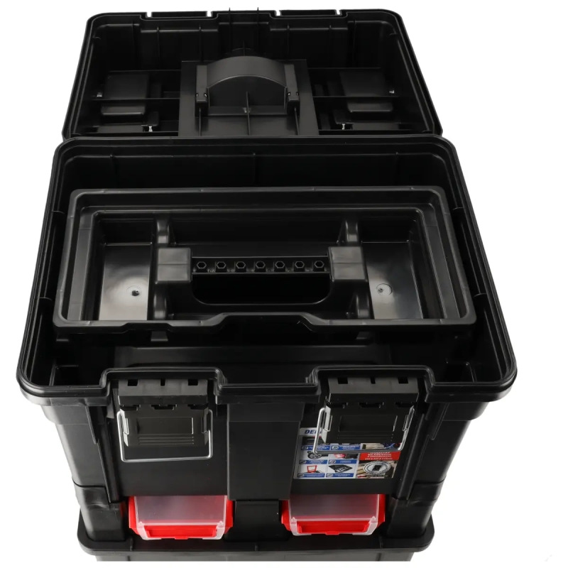 Dielňa na kolieskach so 4 ergoboxami 6