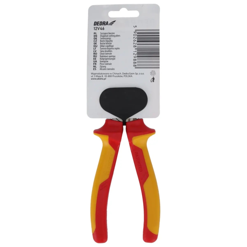 Bočné kliešte 160mm VDE, CRV 4