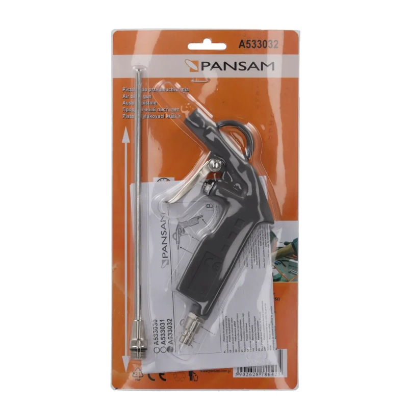 Ofukovacia pištoľ 19 cm 3