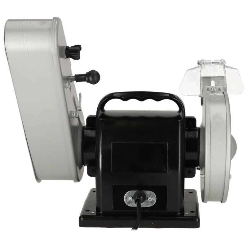 Brúska stolová tanierová a pásová 200W, 150x20x12,7mm, páska 50x686mm, elektromagneticky bezpečnostn 6