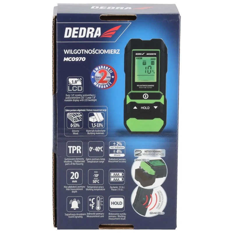 Vlhkomer na drevo a stavebné materiály 8