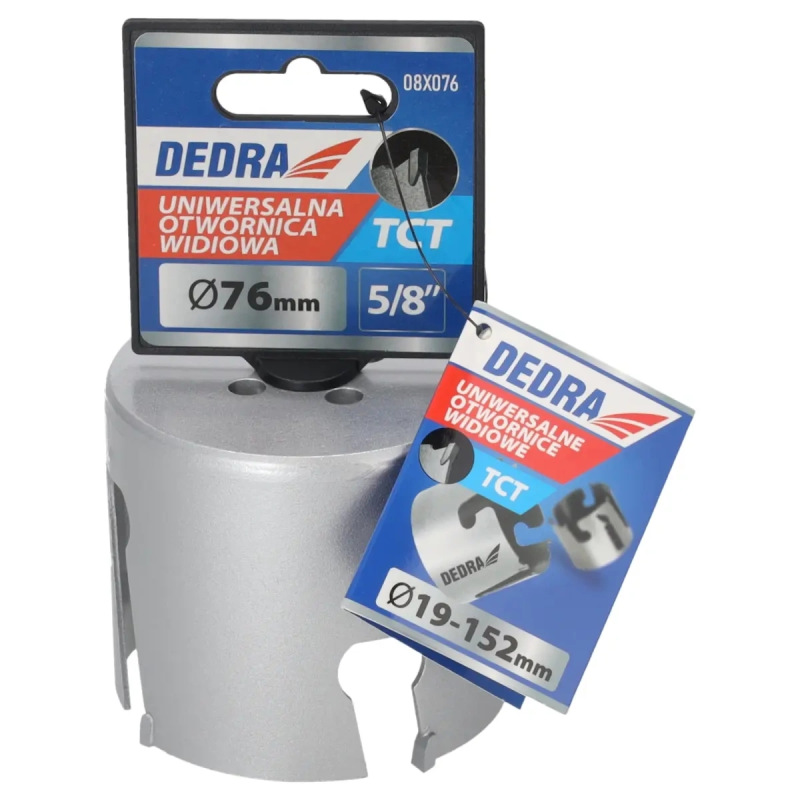 Univerzálny korunkový vrták TCT 76 mm 5/8'' 2