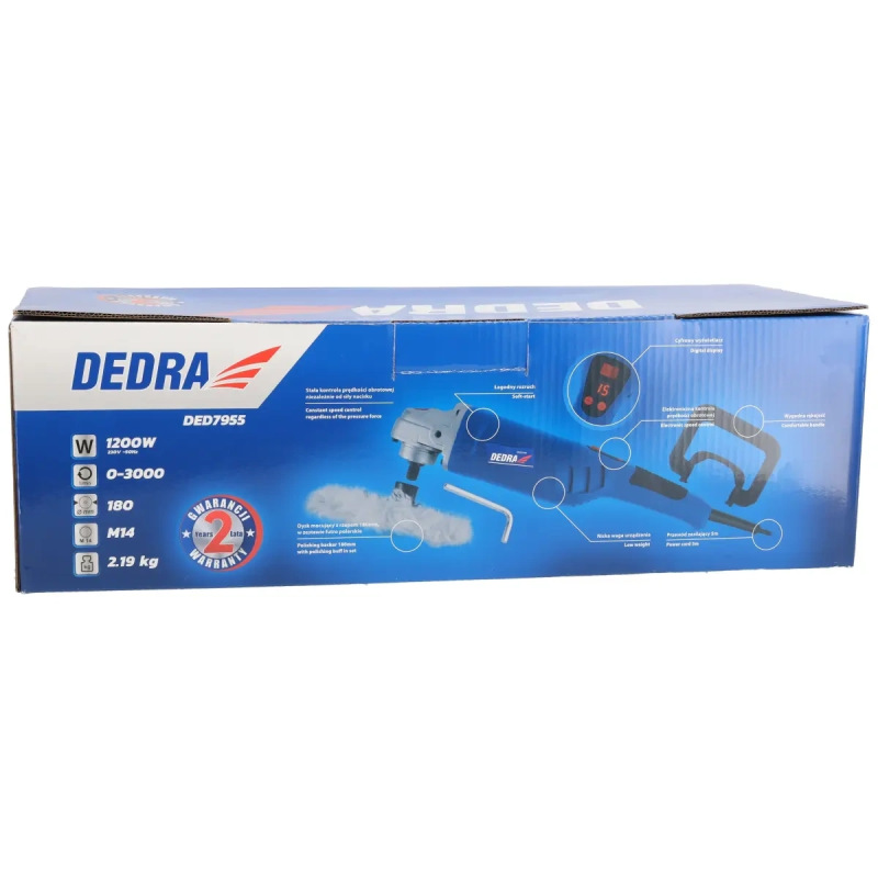 Elektrická leštička 1200W 5