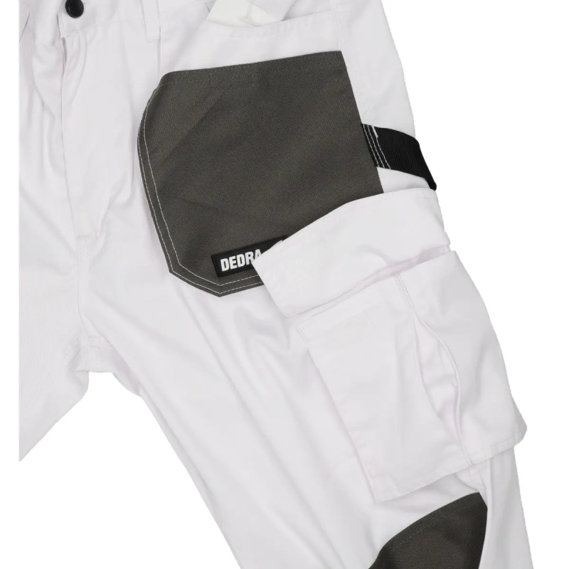 Nohavice ochranné veľkosť XXL/58, biela, gramáž 190g/m2 5