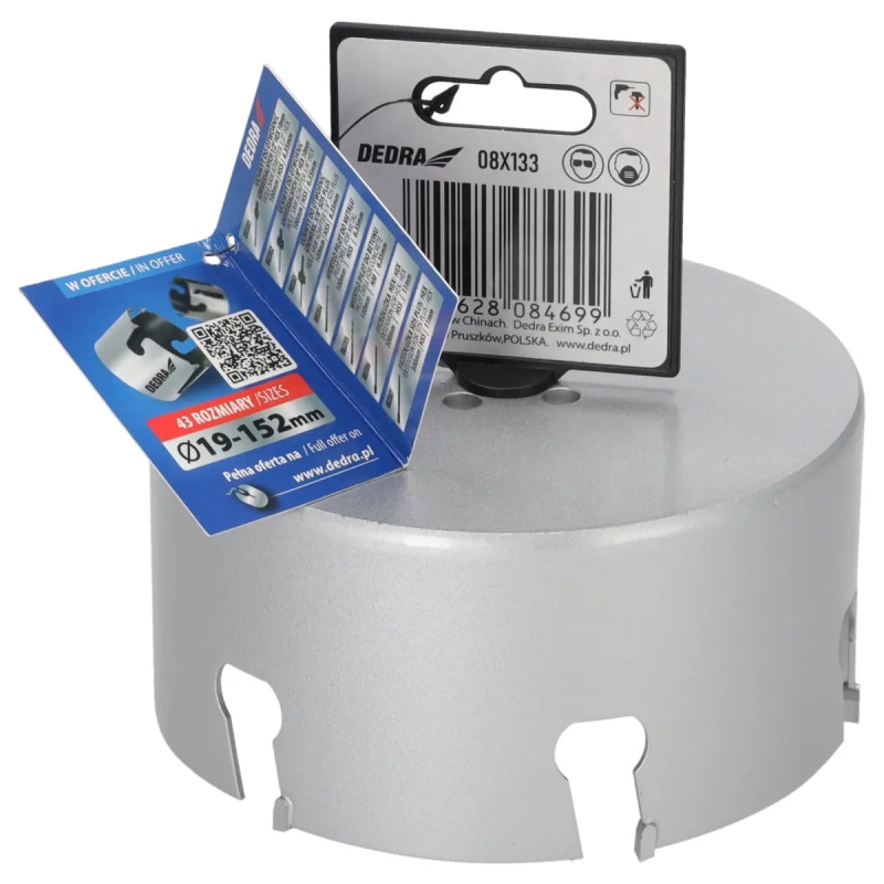 Univerzálny korunkový vrták TCT 133 mm 5/8'' 3