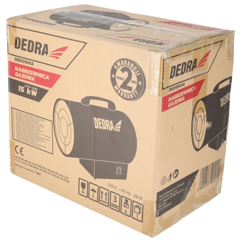 Plynový ohrievač 15kW 4