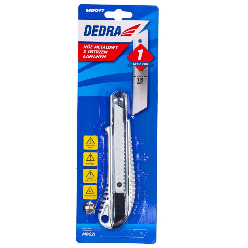 Nôž 18mm kov a gumená rúčka 3