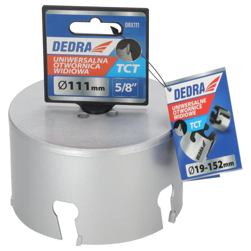 Univerzálny korunkový vrták TCT 111 mm 5/8'' 2
