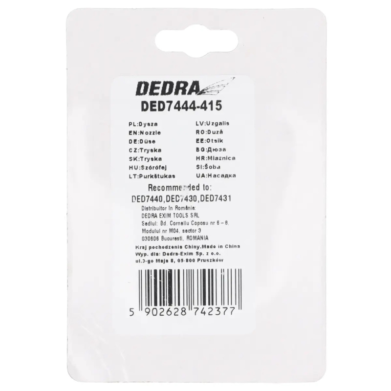 Tryska 415 pre vysokotlak.pištol 5