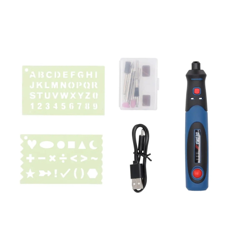 Minibrúska 3,6 V, bezdrôtová USB 3