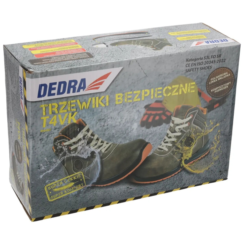 Bezpečnostné topánky T4, crazy horse, veľkosť: 40, kat. S3 SRC 5