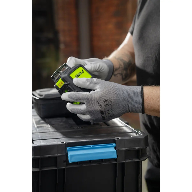 Ochranné rukavice PU, vel'.9 1