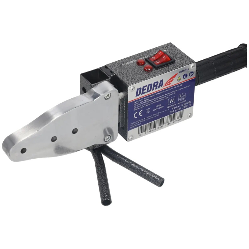 Zvárač plastových trubiek 0,8-1,5KW, 300°C, pre priemery 20,25,32,40,50,63. 1