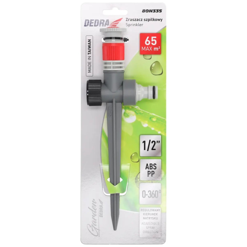 Kolíkový zavlažovač, regulovaný 0° – 360° 2