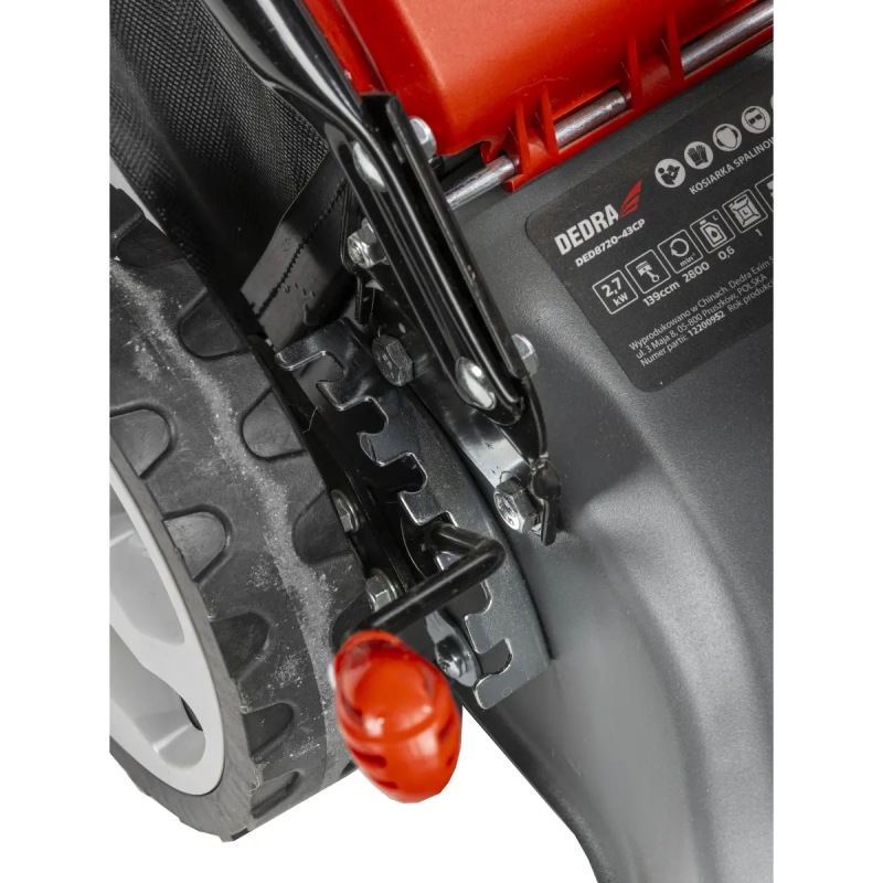 Motorová kosačka bez pohonu 139cc,43 cm 1