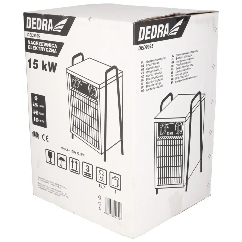 Elektrický ohrievač 15kW 6