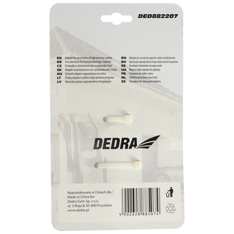 Adaptér na príslušenstvo do vysokotlakového čističa 4