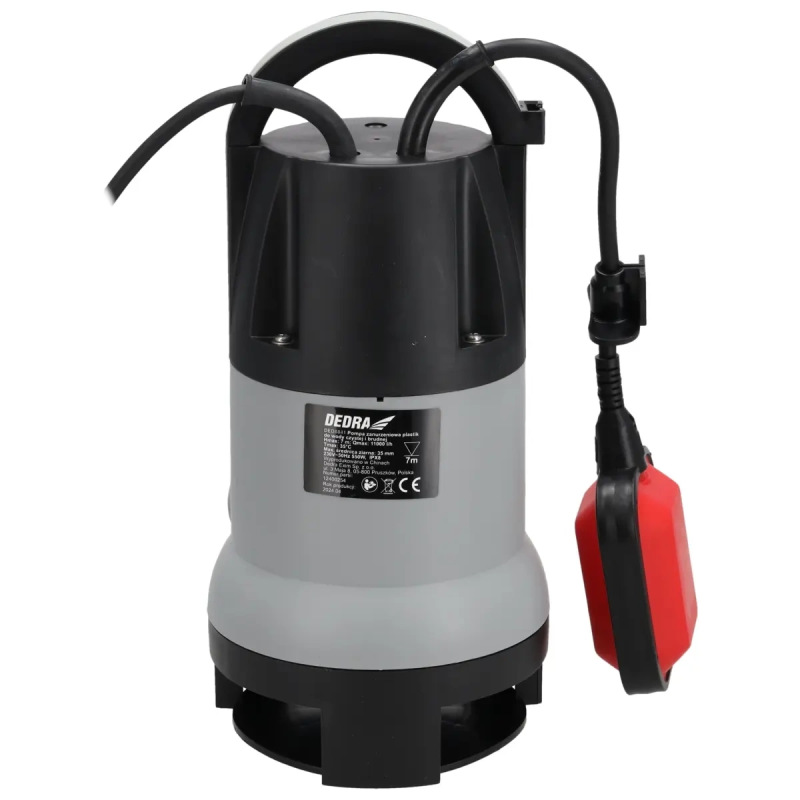 Ponorné čerpadlo 550W na čistú a na špinavú vodu 5