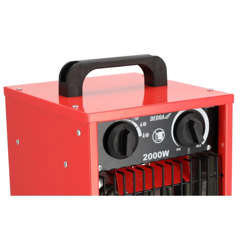 Ohrievač elektricky vzduchu 650/1300/2000W, termostat 5