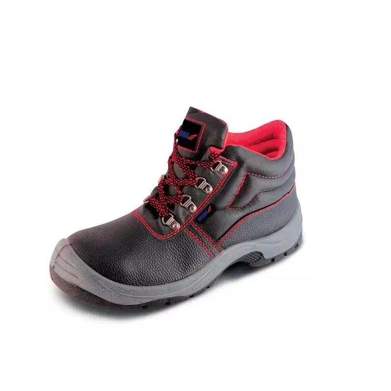 Bezpečnostné topánky T1A, kožené, veľkosť: 44, kat. S1P SRC