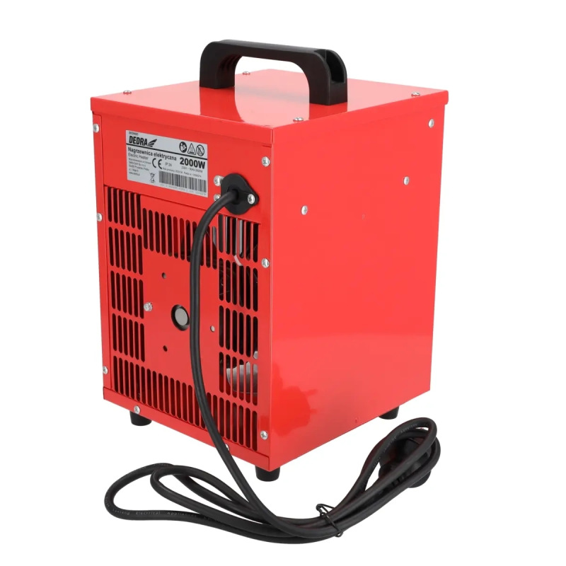 Ohrievač elektricky vzduchu 650/1300/2000W, termostat 4