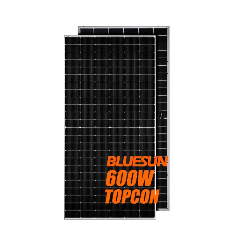 Fotovoltaický panel, Bluesun Typu N TOPCon 600Wp bifaciálny